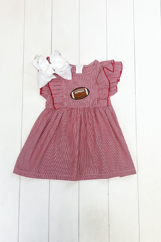 Red Gingham Football Dress