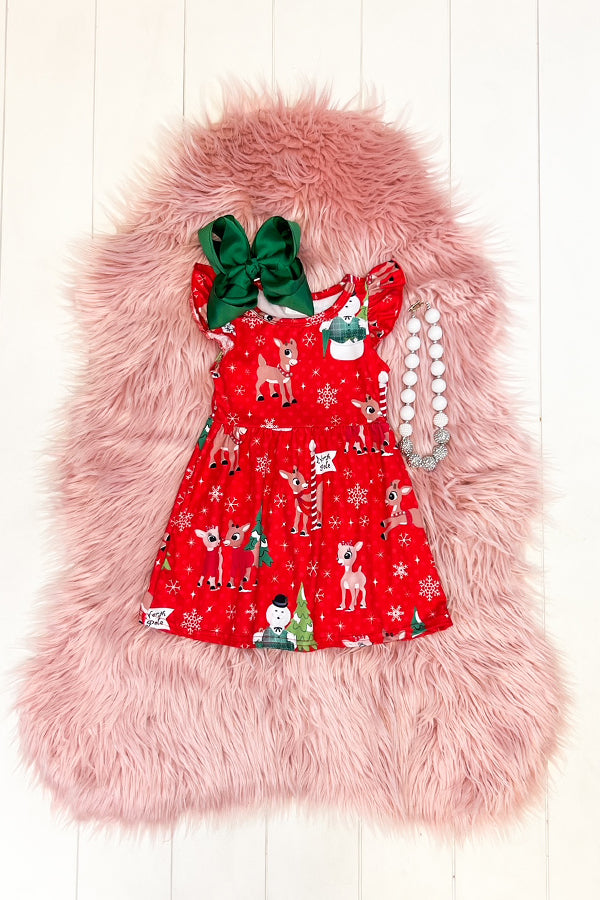 Red Rudolph Dress