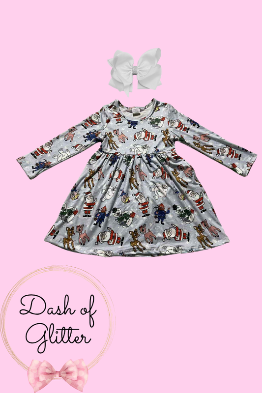 Red Nosed Reindeer Dress