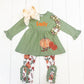 Sage Pumpkin Pant Set