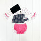 Pink Spider Bummie Set