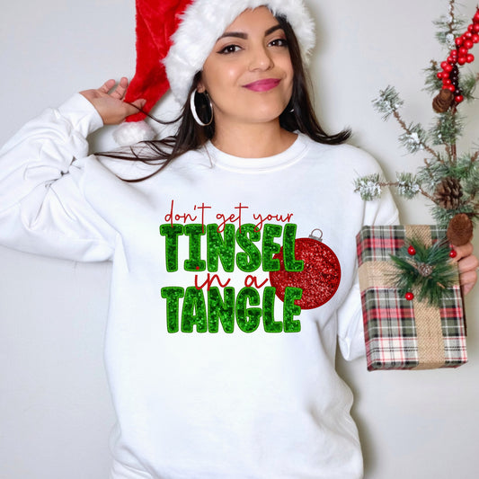 Tinsel In A Tangle Sweater