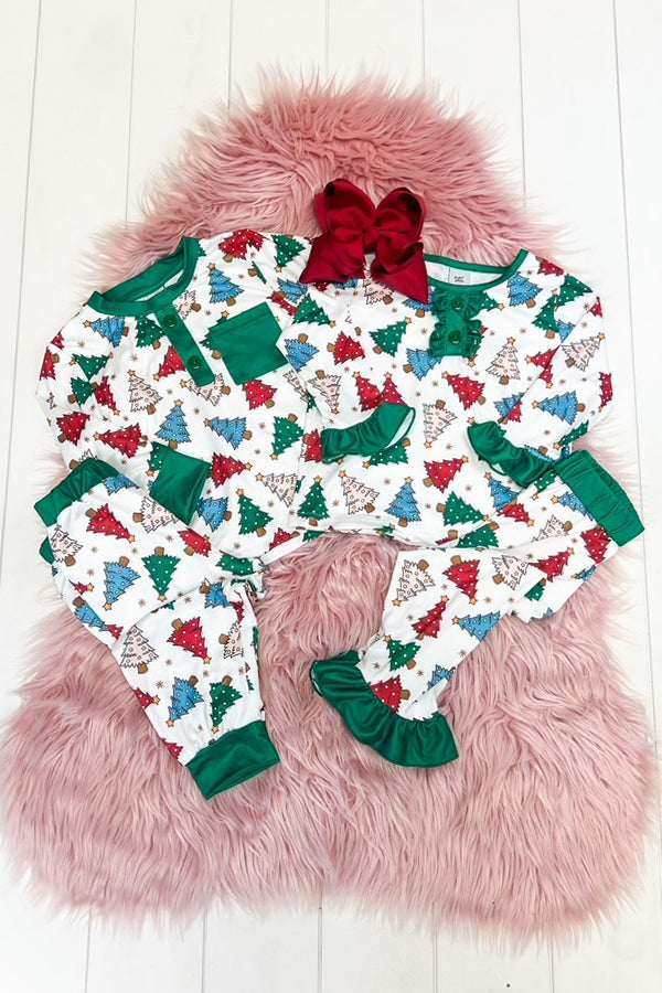 Christmas Tree Pajamas-2 STYLES