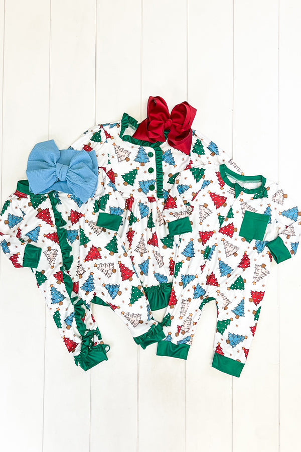 INFANT-Christmas Tree Pajamas-2 STYLES
