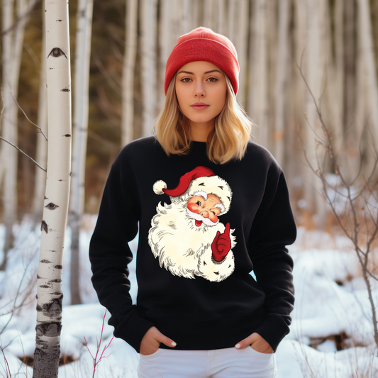 Vintage Santa Sweatshirt