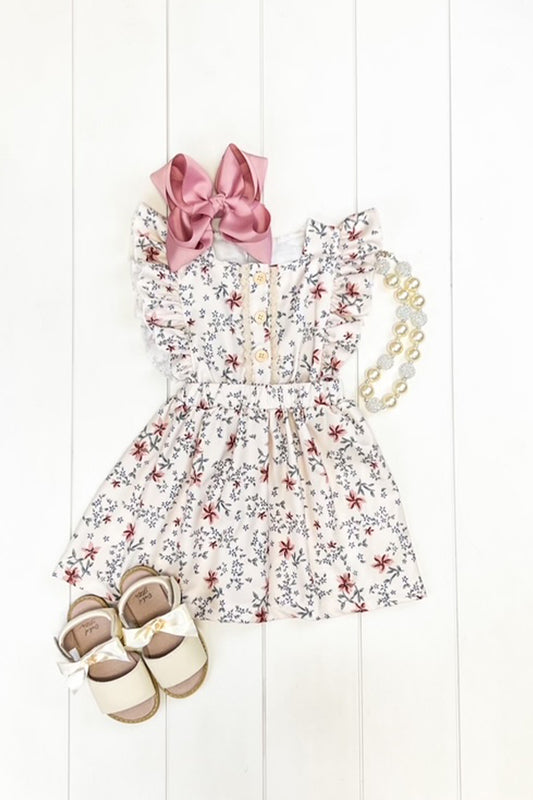 Vintage Floral Dress