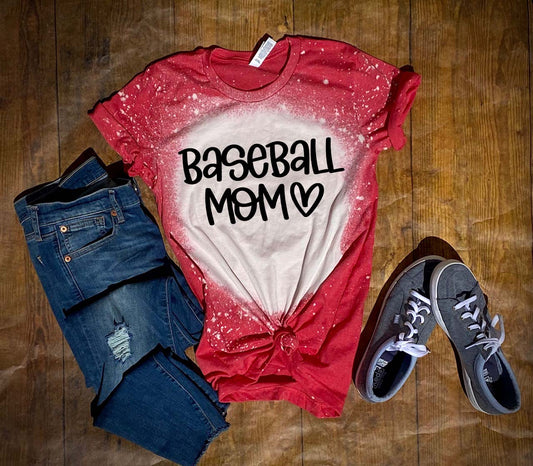 Baseball Mom Heart