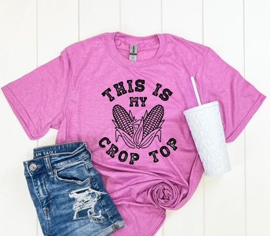 This Is My Crop Top-MANY COLORS