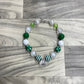Green & White Necklace