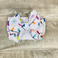Christmas Lights Messy Bow Headband