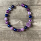 Purple & Navy Necklace