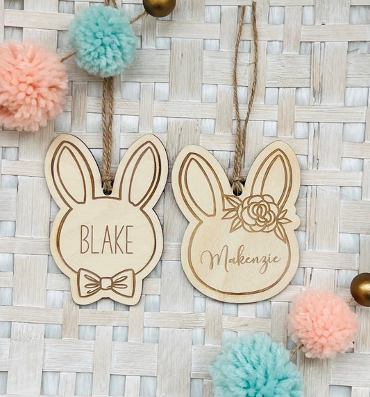 Bunny Name Tag