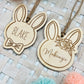 Bunny Name Tag