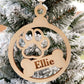 Paw Print Ornament