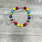 Rhinestone Rainbow Necklace