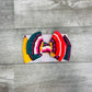 Bold Stripe Messy Bow Headband