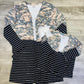 Mommy & Me- Stripe Camo Cardigan