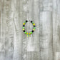 Green Tractor Necklace