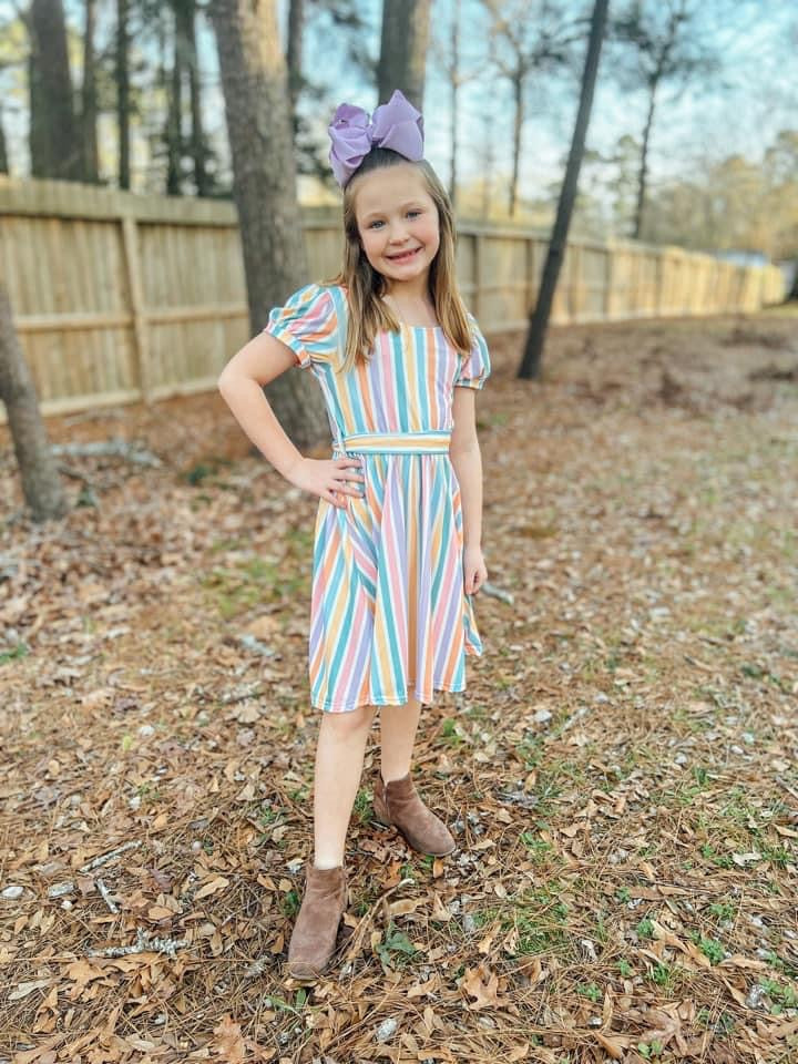 Spring Stripe Dress