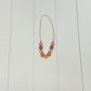 Adjustable Pink & Gold Necklace