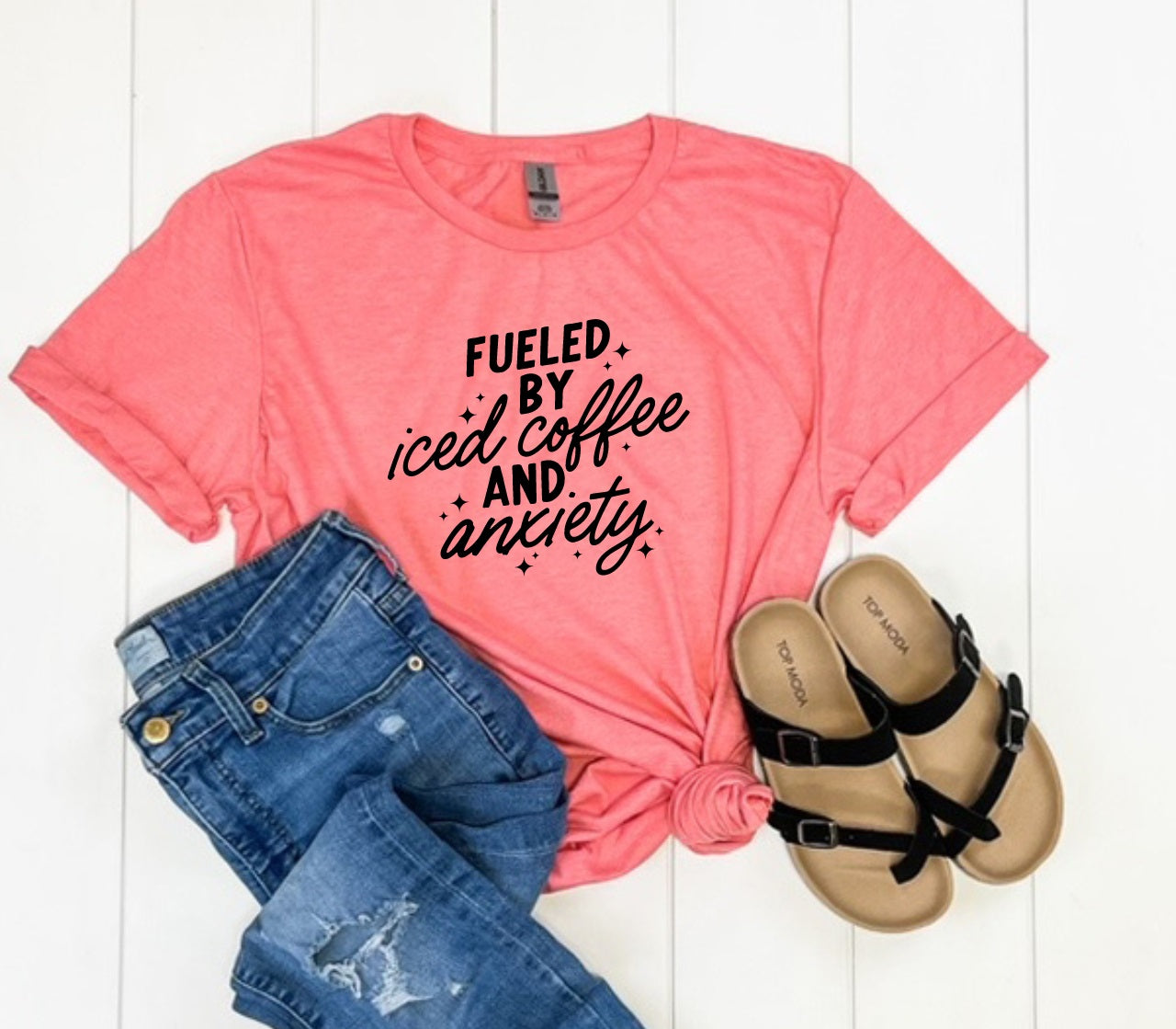 Iced Coffee & Anxiety-MANY COLORS