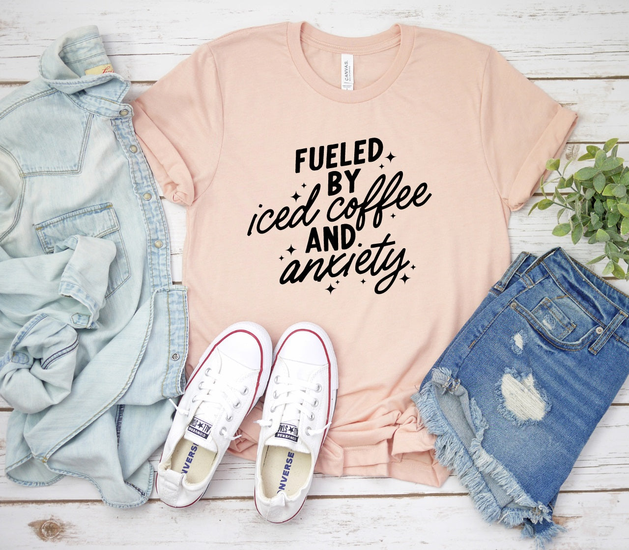 Iced Coffee & Anxiety-MANY COLORS