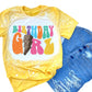 YOUTH- Leopard Bolt-Brithday Girl-MANY COLORS