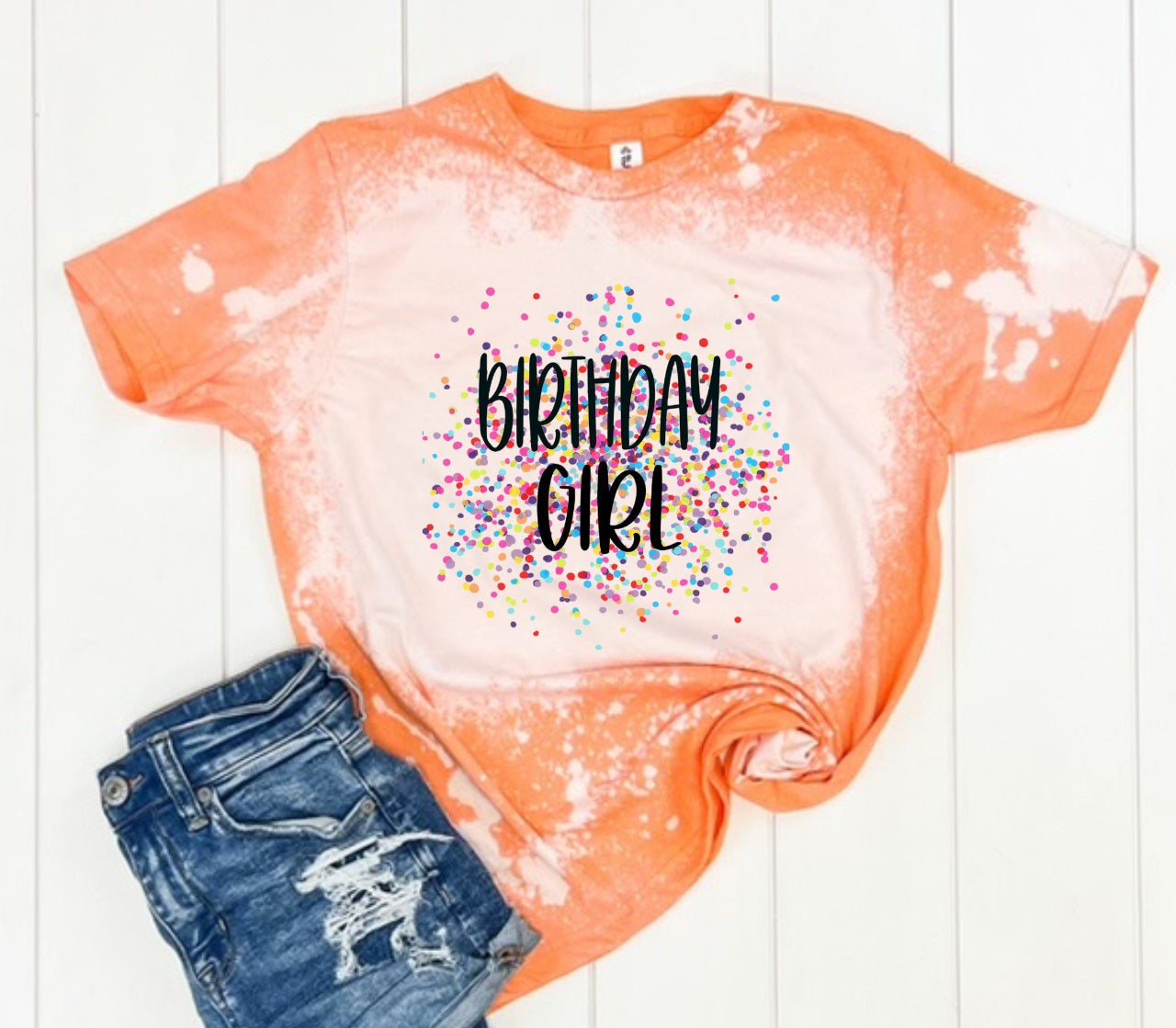 YOUTH-Confetti Birthday Girl-MANY COLORS