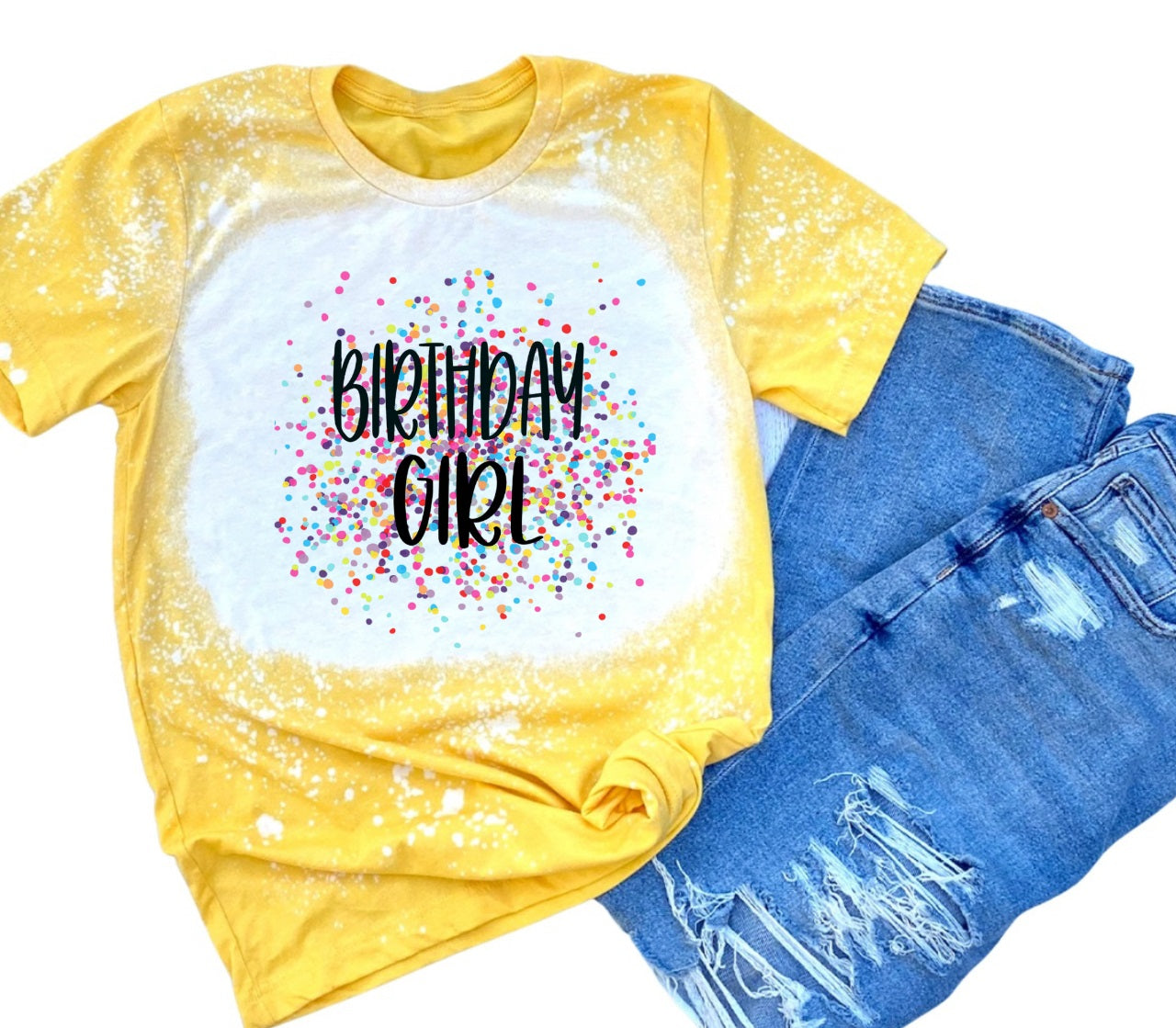 YOUTH-Confetti Birthday Girl-MANY COLORS