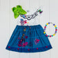Maribel Flutter Sleeve Dress