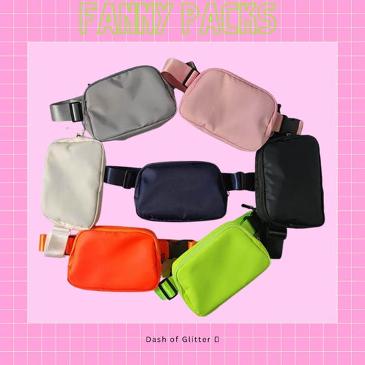 Belt Bags-MANY COLORS