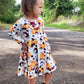 Fall Floral Pumpkin Dress