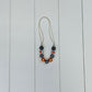 Adjustable Gingham Pumpkin Necklace