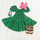 Green Polka Dot Dress