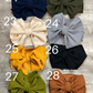 Fabric Messy Bow Headbands- 41 COLORS!