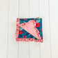 Jade & Coral Floral Minky Blanket
