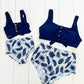 Mama & Me- Navy Swimsuit