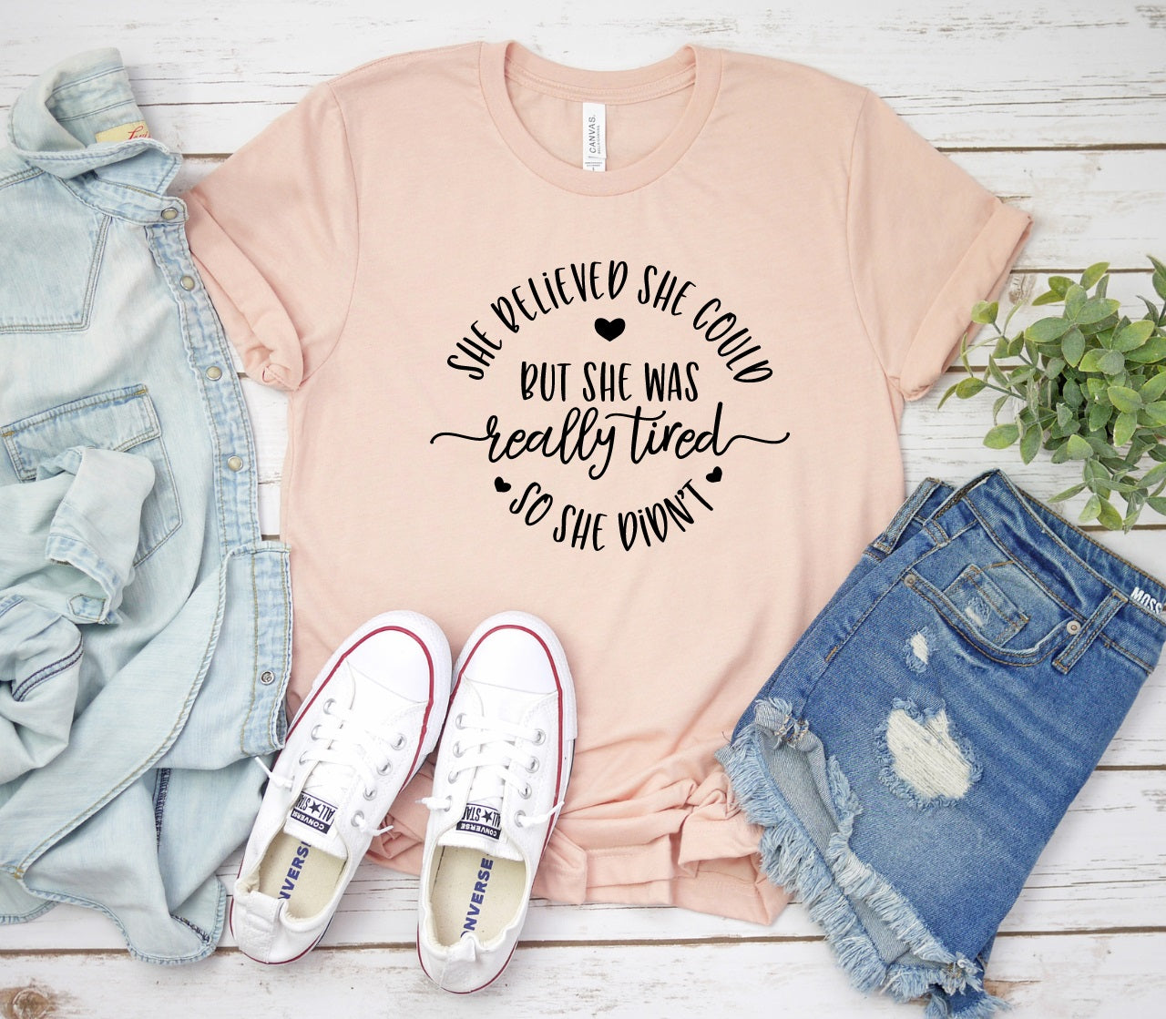 She Believed She Could-MANY COLORS