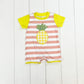 Stripped Pineapple Romper