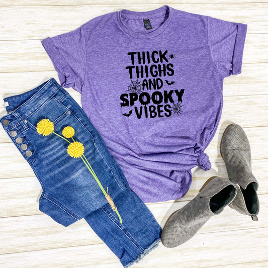 Thick Thighs And Spooky Vibes